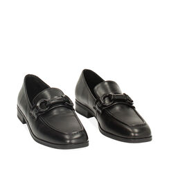 Mocassin noir slim, Primadonna, 244986013EPNERO036, 002a