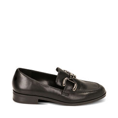 WOMEN SHOES MOCASSINS SYNTHETIC NERO, Primadonna, 224986001EPNERO036, 001a