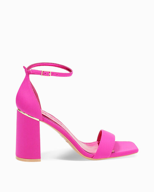 WOMEN SHOES SANDAL LYCRA FUCS, FUCHSIA