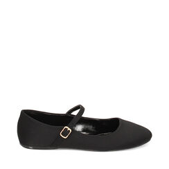 Ballerine nere in tessuto, Primadonna, 234988011LYNERO038, 001a