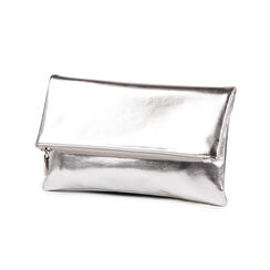 Pochette estensibile argento laminato , SPECIAL SALES, 195106452LMARGEUNI, 004 preview