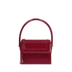 Mini sac femme cerise en vernis, Primadonna, 255130057VECHERUNI, 001a