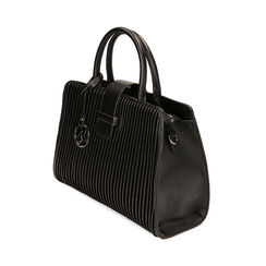 Borsa a mano nera plissé, Primadonna, 22D909548EPNEROUNI, 002 preview