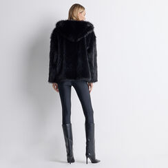 Cappotto maxi nero, Primadonna, 22B402316FUNEROUNI, 006 preview