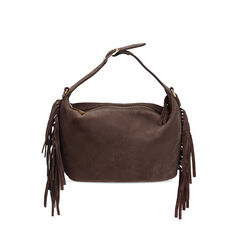 BORSA MINI BAG CAMOSCIO MORO, Primadonna, 260805921CMMOROUNI, 001a