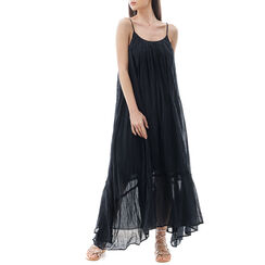 Vestito nero in cotone, Primadonna, 210510009CONEROUNI, 001 preview