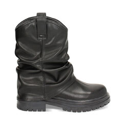 Biker neri con gambale cascante, Primadonna, 242712234EPNERO035, 001a