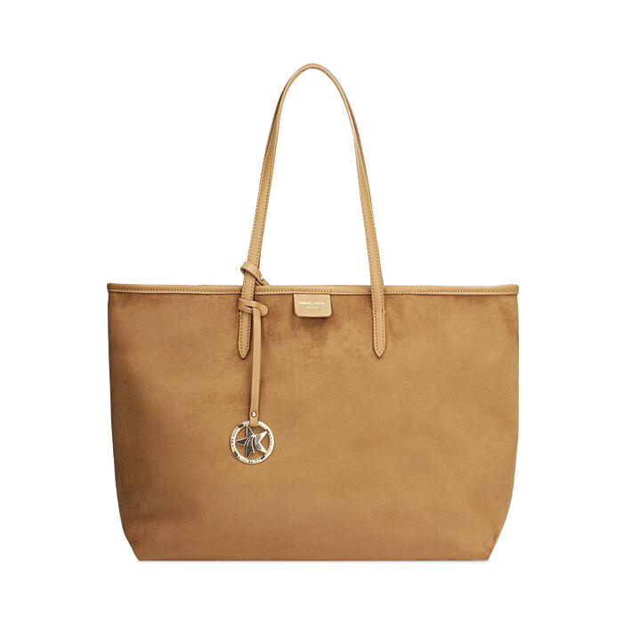 BAG SHOULDERBAG MICROFIBER CAME, Primadonna, 265705555MFCAMEUNI