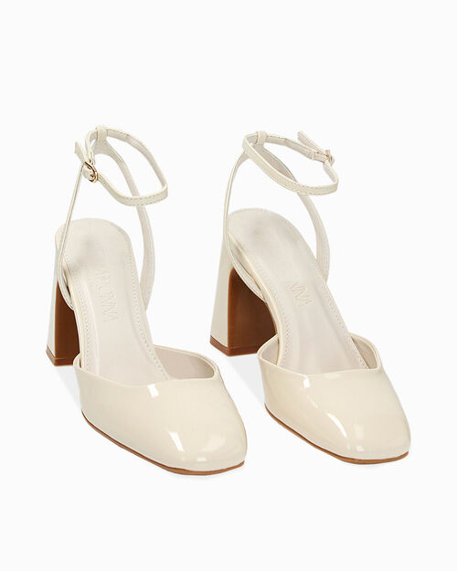 ZAPATOS CHANEL SINTETICO CHAROL PANN, CREAM