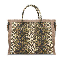 Bolso de hombro leopardo-negro con bandolera, Primadonna, 272351339CALENEUNI, 001a