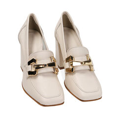 WOMEN SHOES MOCASSINS LEATHER PANN, Primadonna, 21L685300PEPANN037, 002a