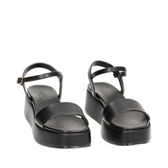 Zeppe nere, platform 5 cm, Primadonna, 234960228EPNERO035, 002a