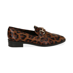 Mocassini leopard, SALDI, 164964141EPLEMA036, 001
