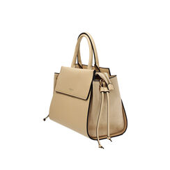 Sac &agrave; main beige avec d&eacute;tails &eacute;l&eacute;gants, Primadonna, 27D900607EPBEIGUNI, 003 preview