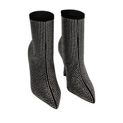 WOMEN SHOES DEMI-BOOT MICROFIBER STONES, Primadonna, 224906911MPARGE035, 002a