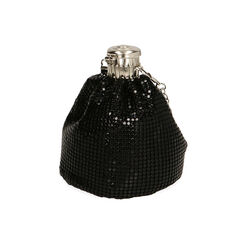 Mini bag nera laminata, Primadonna, 202301211LMNEROUNI, 002