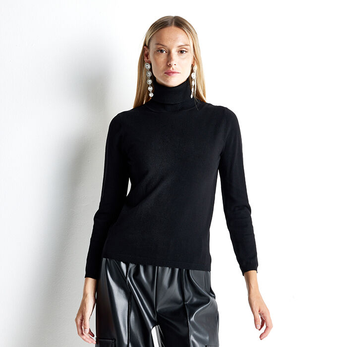 Maglia collo new arrivals alto donna