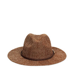 Sombrero marr&oacute;n oro con estilo veraniego, Primadonna, 27B472511ERMAORUNI, 001a