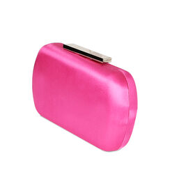 BORSA CLUTCH RASO FUCS, Primadonna, 215109386RSFUCSUNI, 002a