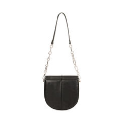 Borsa a tracolla nera mezzaluna, Primadonna, 225125056EPNEROUNI, 003 preview