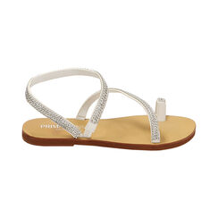 Sandali gioiello bianchi, Primadonna, 214916830EPBIAN035, 001 preview