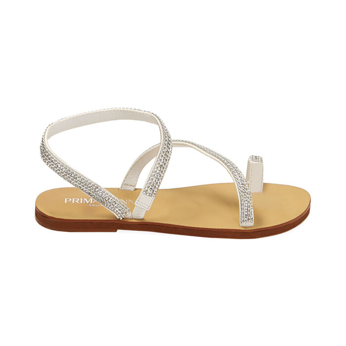 Sandali gioiello bianchi, Primadonna, 214916830EPBIAN035