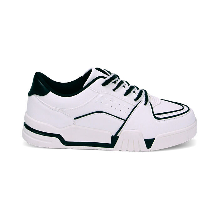 Sneakers donna bianche e nere outlet