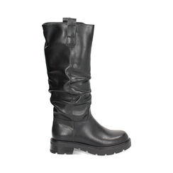 Botte noire avec talon large chic, Primadonna, 240631707EPNERO041, 001 preview
