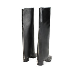 Cuissardes noires avec talon de 9,5 cm, Primadonna, 262101220EPNERO035, 004 preview