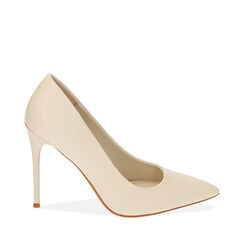 Décolleté panna, tacco 10,5 cm, Primadonna, 212179701EPPANN035, 001a