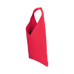 Borsa a spalla donna rossa in tessuto, Primadonna, 250510031TSROSSUNI, 003 preview