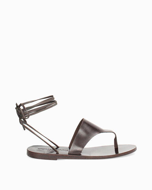 WOMEN SHOES FLAT COW LEATHER MORO, 