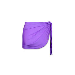 Cubrebañador de mujer color violeta en tejido, Primadonna, 25L503333TSVIOLUNI, 003 preview