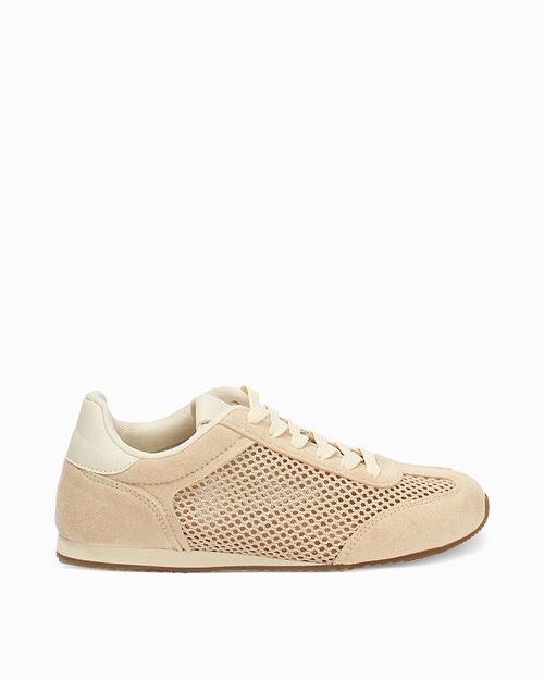 Sneakers beige dallo stile urban chic, BEIGE