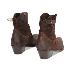 BOOTS RAIN DEMI-BOOT TEXAN SUEDE MORO, Primadonna, 273435602CMMORO036, 003 preview