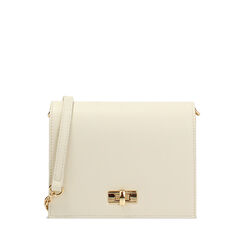 Mini bolsa mujer color crema, Primadonna, 255126053EPPANNUNI, 001a