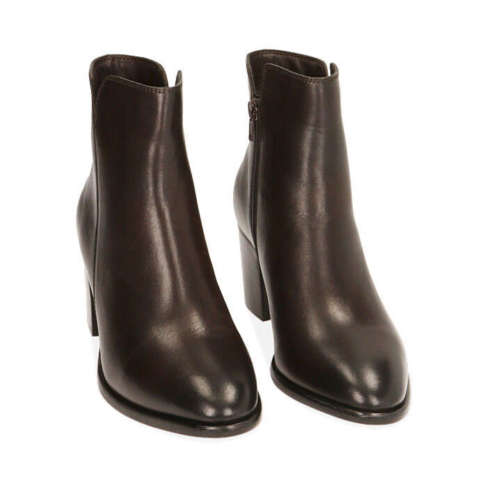 Bottine marron hotsell foncé femme