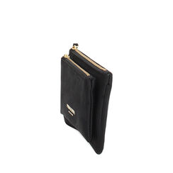 Portamonete donna nero in tessuto, Primadonna, 255126252LYNEROUNI, 002a