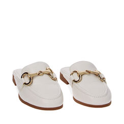 Sabot bianchi eleganti, 234902611EPBIAN037, 002a