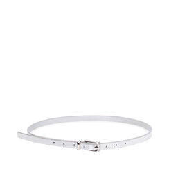 Ceinture laminé argent pour femme, New Collection, 26B413456LMARGEUNI, 001a