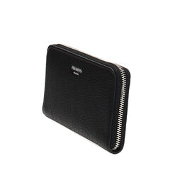 Billetera de mujer negra simple, Primadonna, 255700503EPNEROUNI, 002a