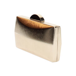 Pochette femme or en laminé, Primadonna, 255109704LMOROGUNI, 003 preview
