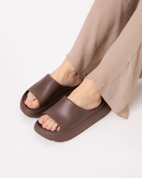 Sandali mare testa di moro tacco 5 cm, DK BROWN