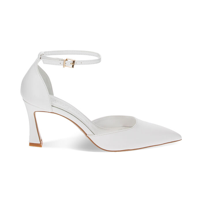 Scarpe décolleté bianche clearance