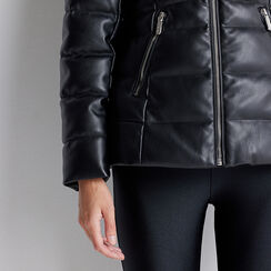Piumino nero con cappuccio, Primadonna, 226521146EPNEROL, 007 preview