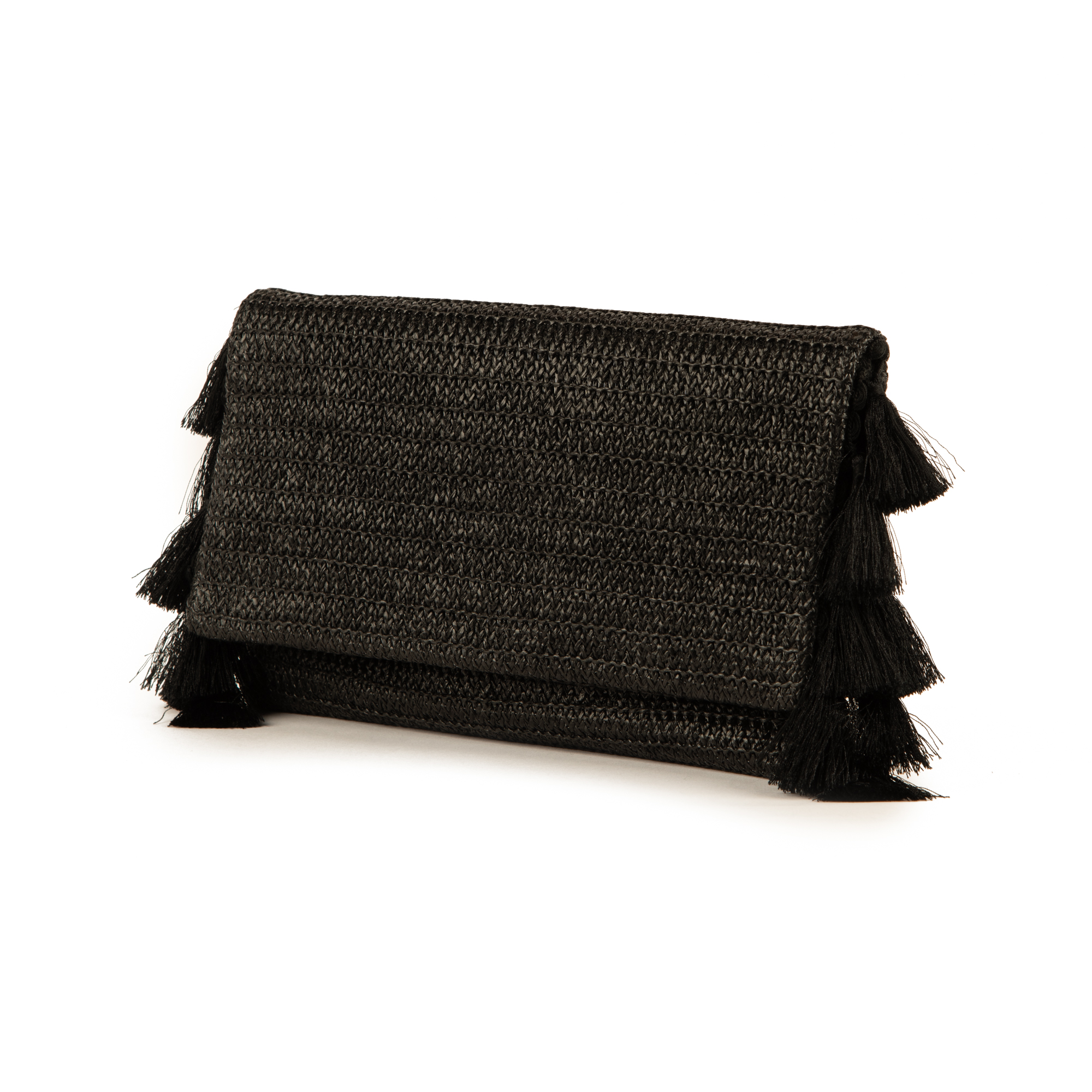 pochette raphia chic