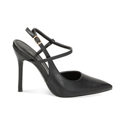 CALZATURA DECO. SLINGBACK SINTETICO NERO, Primadonna, 232186142EPNERO035, 001 preview