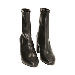 Botines negros, tacón 8,5 cm, Primadonna, 202711506EPNERO035, 002 preview