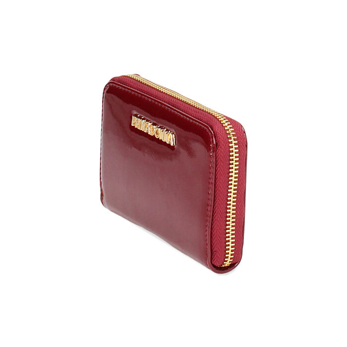 Portefeuille bordeaux simple Collection Primadonna Collection