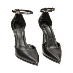 Décolleté Open Shank nere, tacco 10 cm, Primadonna, 232186202EPNERO040, 002 preview